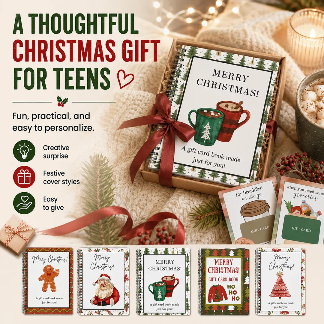 🔥Christmas Gift Card Book