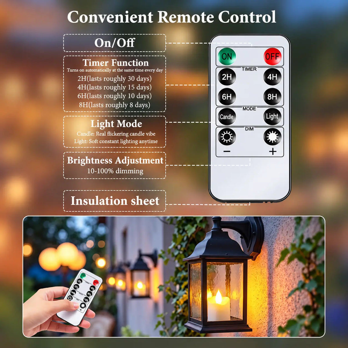 MATULSA Rechargeable LED Candles with Remote Control, Timer & Charging Base - Flameless Flicker Flame Candles for Holiday, Party, Indoor Decor, sohochic