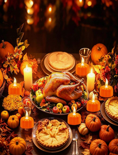 12pc Pumpkin Flameless LED Tea Light Candles (Battery Operated), Halloween Pumpkin Tea Lights, Autumn Decor, Harvest Festival Table Decoration Lights, Suitable For Home Dining Table