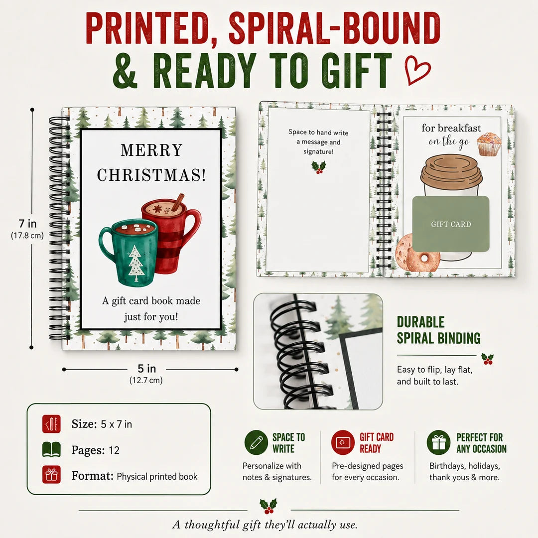 🔥Christmas Gift Card Book
